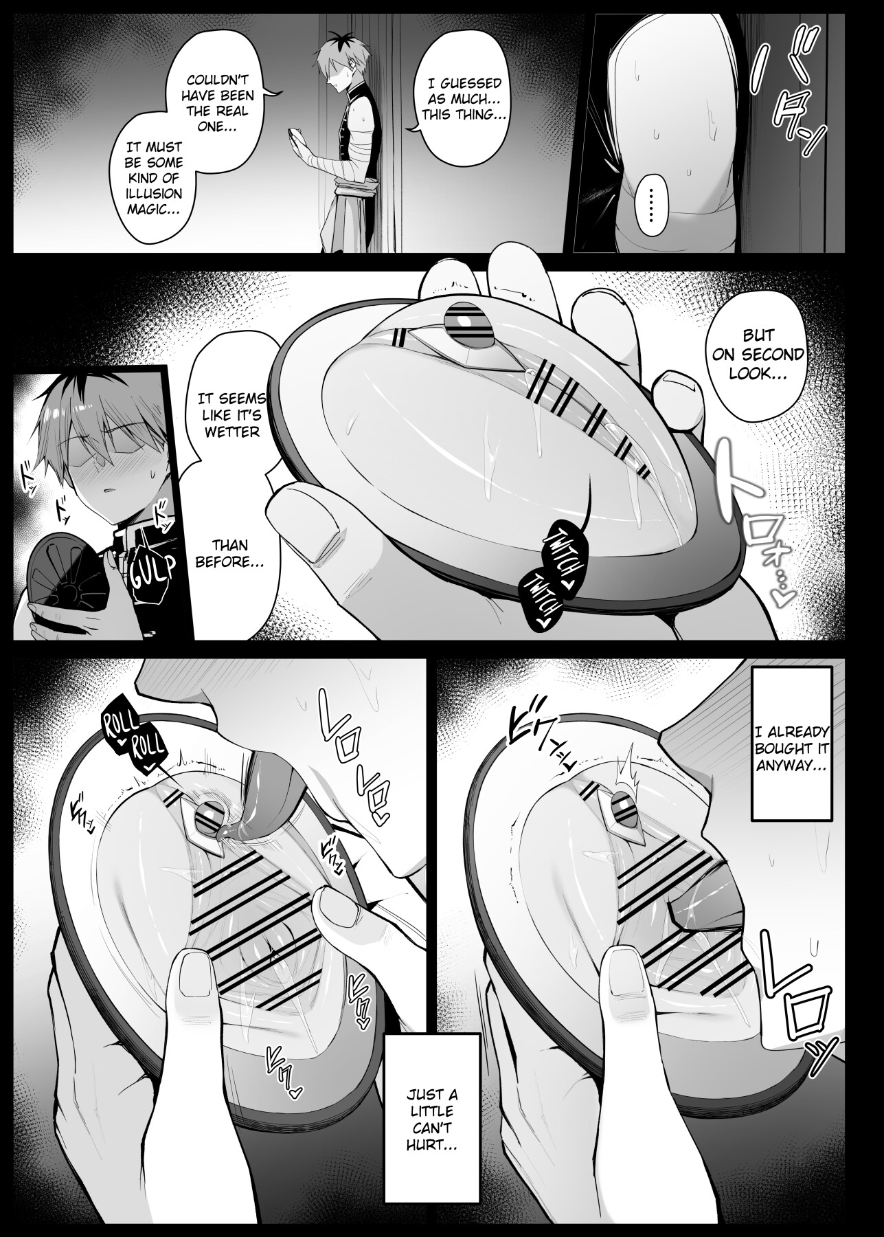 Hentai Manga Comic-Stark gets a mirror that projects whatever he desires-Read-5